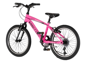 Dečiji bicikl Junior 20in 12in 132-155cm Tvrda Alu roze Visitor Fox Roll 1203164 - Img 2