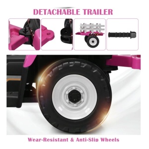 Dečiji Električni Traktor XMX611 Roze - Img 8