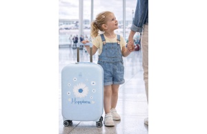 Dečiji kofer 55 cm Happiness sky blue Enso 99.791.21 - Img 10