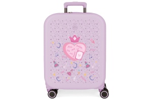 Dečiji kofer 55 cm Queen Of Hearts ljubičasta Enso 99.586.21