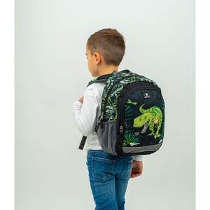 Dečiji ranac Belmil Kiddy Plus 305-4/A Heavy Machinery 33x23x13cm - Img 4