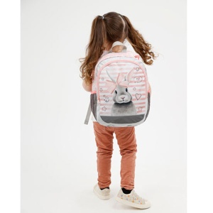 Dečiji ranac Belmil Kiddy Plus 305-4/A Sweet Bunny 33x23x13cm - Img 4