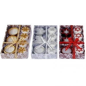 Dekorativni set sveće 17x10x3cm 41-264000