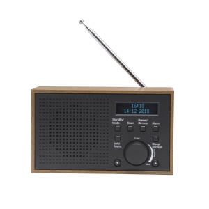 DENVER radio fm DAB-46DGR dark grey