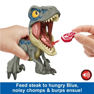 Dino velosiraptor Blu sa zvučnim efektima Mattel 201532 - Img 3