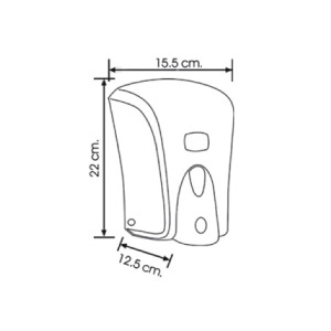 Dozator za dezinfekciono sredstvo i penu F6 1000ml Vialli 227058 - Img 2