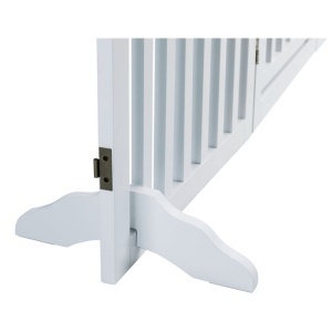 Drvena pregrada za vrata za ljubimce 60-160x81cm Trixie 39363 - Img 2