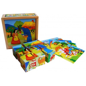 Drvene kocke Bajka 4413S5
