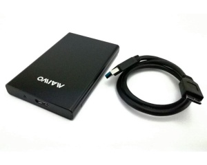 Eksterno kućište za 2.5 inča disk USB 3.0 crno Maiwo - Img 2