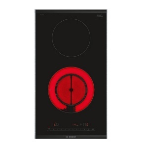 Električna ploča za kuvanje 30cm crna serija 6 Domino Bosch PKF375FP2E
