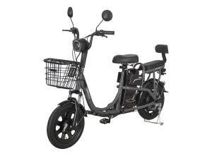Električni bicikl 48V 12Ah sivi Veneco Uno 1300159 - Img 4
