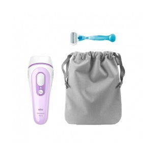 Epilator IPL PL 3011 beli-lila Silk Expert Pro 3 Braun 504770 - Img 2