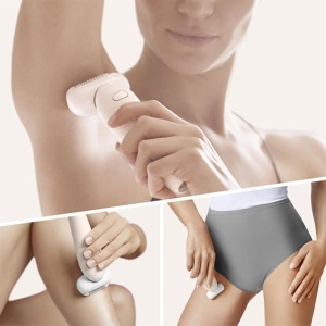 Epilator legepil SES9002 3D wht/gold Braun 504802 - Img 2