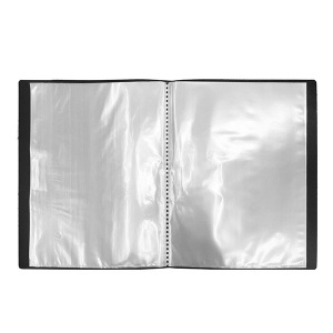 Fascikla 30 folija A4 crna Optima 120335 - Img 2