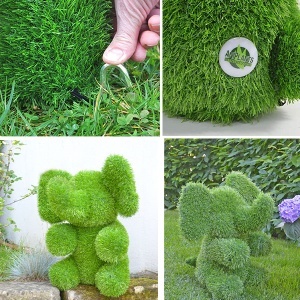 Figura slonče od veštačke trave 50 cm Aniplants 53256 - Img 4