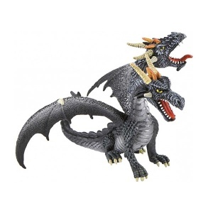 Figurica Crni Dvoglavi Zmaj Bullyland 75597e