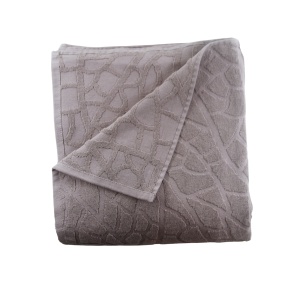 Frotir prekrivač Stone 145x200 opal siva 025699 - Img 4