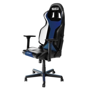 Gejmerska stolica Grip Black/Blue Sky Sparco 039634