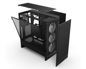 Gejming kućište NZXT H5 Flow RGB crno (Mid Tower) - Img 5