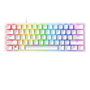 Gejming tastatura Razer Huntsman Mini Mercury Edition 60% Opto-Gaming Linear Red Switch
