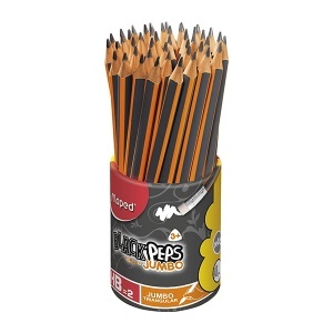 Grafitna olovka sa gumicom 1/46 Maxi HB Maped M850059