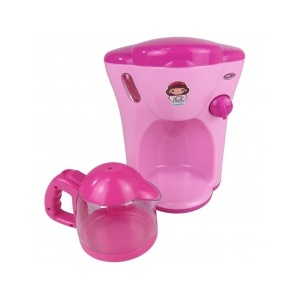 Igračka aparat za kafu sa svetlom roze 024588