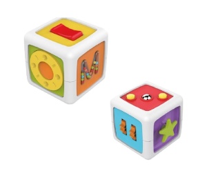 Igračka Za Bebe Mini Kocka Sa Aktivnostima 6m+ Infunbebe PL5011