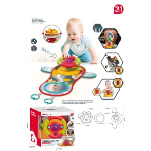 Igračka za bebe volan sa ogledalom i zvučnim efektima 885269 - Img 3