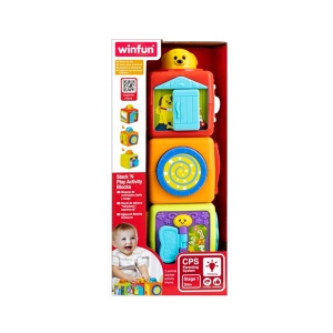 Igračke za bebe edukativne kocke Winfun 47260