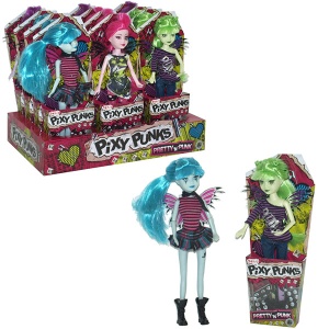 Igračke za devojčice Pixy Punk lutka 44-361000