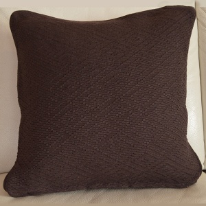 Jastučnica Diamond 40x40 tamno braon 2118-2