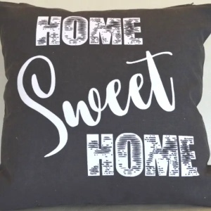 Jastučnica Sweet crna 40x40 2047