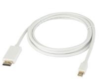 Kabl Mini DisplayPort na HDMI E-Green 1.8m beli aktivni - Img 2