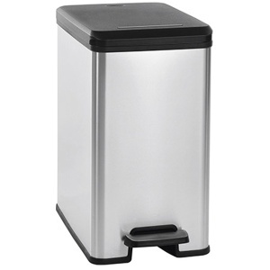 Kanta za smeće 25L Slim silver Curver CU 02339-582 - Img 2