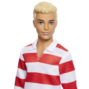 Ken u crveno-beloj majici Barbie 1044978 - Img 2
