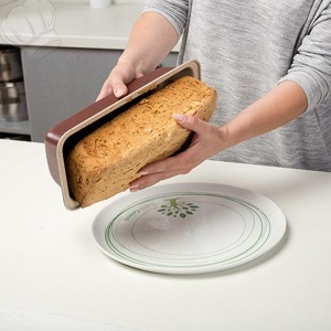 Keramička pravougaona pleh modla za torte i hleb 33 cm Nava NV10-103-057 - Img 2