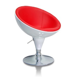 Klub stolica BALL crvena