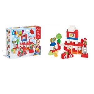 Kocke gumene mekane Clemmy plus-Vatrogasna stanica 22840