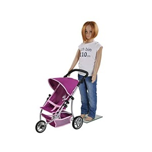 Kolica za lutku Jogger Lio Unicorn ljubičasta Knorr 16572 - Img 2