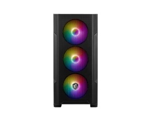 Kućište MAG Forge M100R crno MSI microATX kaljeno staklo ARGB - Img 3