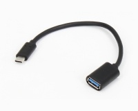 Kućište za disk Adapter USB 3.0 (F) - USB 3.1 Tip C (M) - OTG 0.15m crni E-Green OST05421