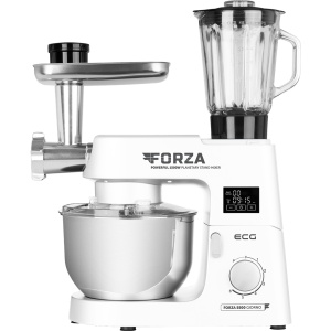 Kuhinjski robot sa dodacima 1500W 6,5L ECG Forza 5500 Giorno Bianco