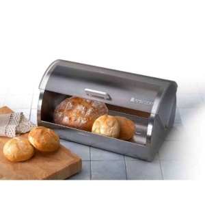Kutija za hleb 35x19x25 cm inox Dajar DJ68900 - Img 2