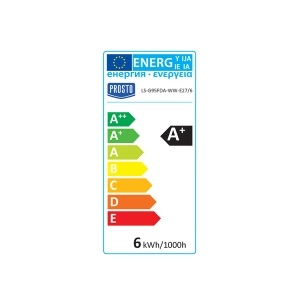 LED filament sijalica dimabilna toplo bela 6W Prosto LS-G95FDA-WW-E27/6 - Img 4
