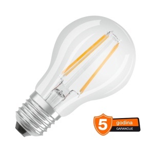 LED filament sijalica klasik toplo bela 4.8W Osram 4058075591158