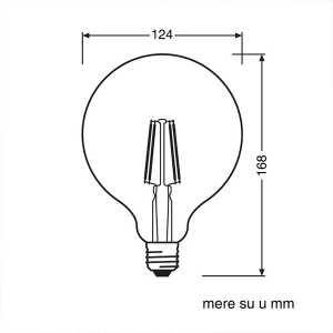 LED filament sijalica toplo bela 4W Osram 4099854091179 - Img 3