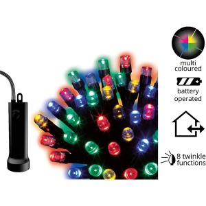 Led novogodišnje lampice baterija 8 funkcija Multi L3500cm Lumineo 497126 - Img 4