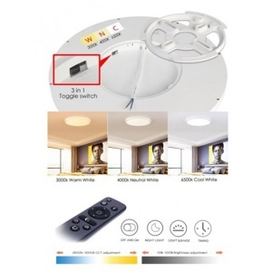 LED plafonjera Galaxy 3 white 20W 3000K-6500K 04.0049 - Img 3