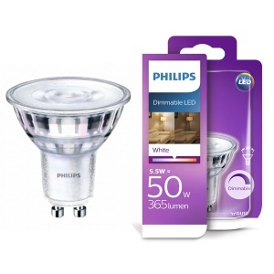 LED sijalica 50W GU10 WH 230V 36D DIM 1bc4 Philips PS557