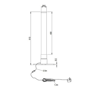 Led stona lampa Motion RGBW 2,4W Trio Lighting R50711187 - Img 4